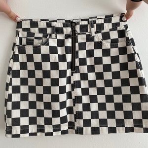 Urban Outfitters BDG checkered skirt